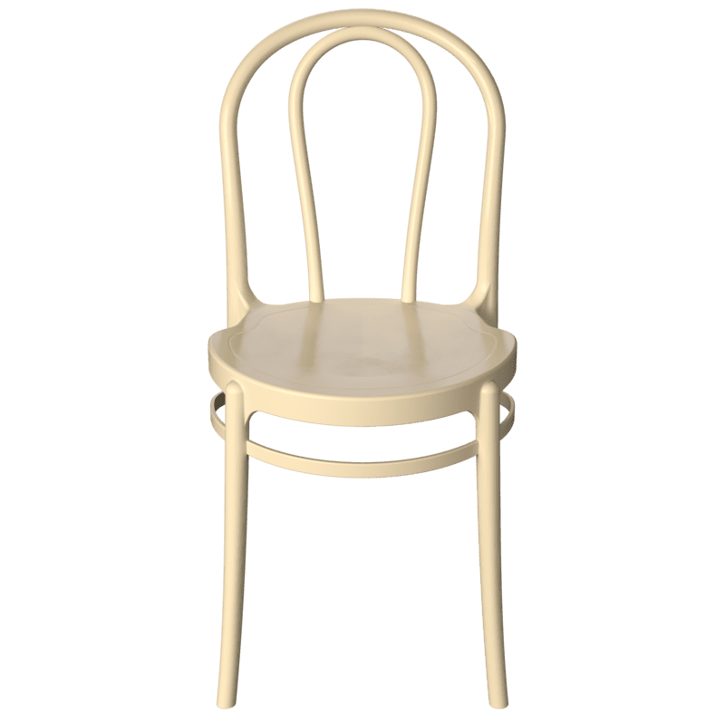 Cadeira de Plástico Retrô Slim